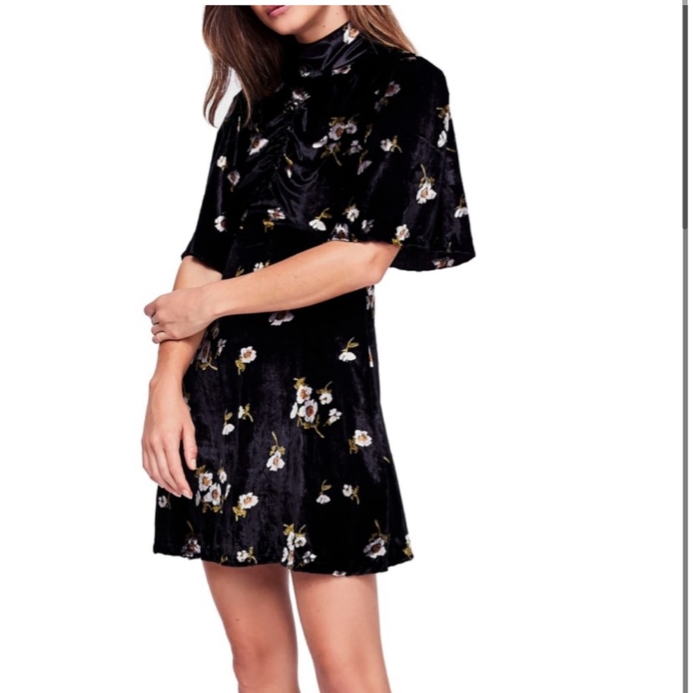 Free People Velvet Dress Size 4